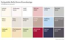 Bella Donna Kissenbezug 40x80