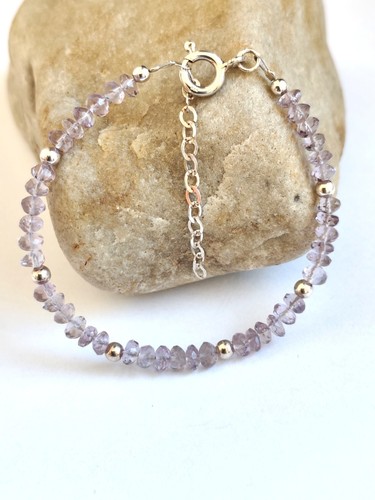 Amethyst edelstein armband aus - amethyst, edelstein-armband