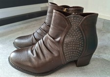 Hush Puppies Damen Stiefeletten Gr. 39 (38-39 5,5-6)  braun Schuhe Stiefel