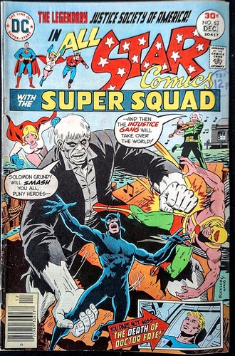All star comics - with, super