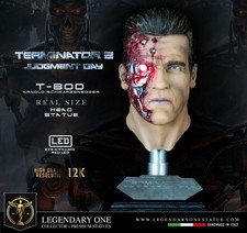 Terminator Kopf T-800 Buste