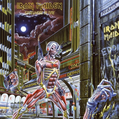 Iron maiden somewhere in - maiden,