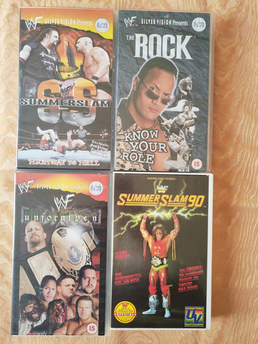 Wwf wwe vhs wrestler - wwf/wwe,