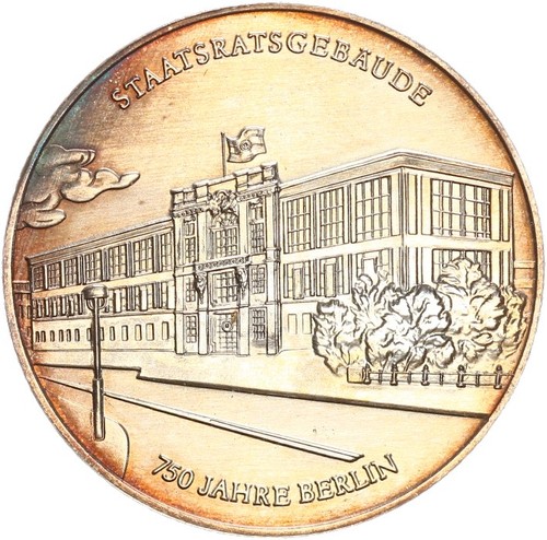 Ddr medaille 1987 - 1987, a