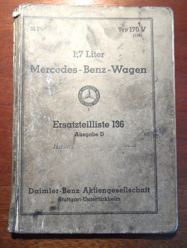 Mercedes benz typ 170 - mercedes,