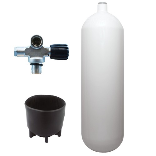 Stahlflasche 10l konvex - sf-1,
