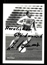 Erich beer autogrammkarte tsv - erich,