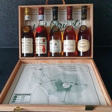 Belle de Brillet  5 verschiedene Flaschen in einer Holzkiste