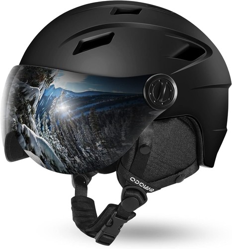 Skihelm mit visier für - skihelm,