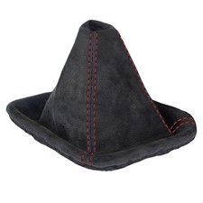 Schaltsack Schaltmanschette für BMW 3er E46 Schwarz Rot