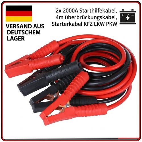 Starterkabel 2000a - 4m,