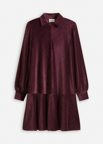 Cord samt kleid 44 - samt, 44/46
