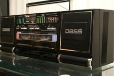 TOSHIBA RT-7077 RADIO DOPPEL CASSETTE RECORDER GHETTOBLASTER BOOMBOX BLUETOOTH