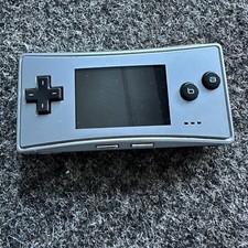 Nintendo Gameboy Micro Konsole Silber Silver Handheld Spielkonsole (ohne Kabel)