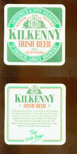 Bierdeckel irland kilkenny - bierdeckel,
