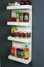 Holz Gewürzregal stehend