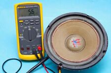 2x WESTRA 8 Zoll Bass-Chassi CW 280-2114 Lautsprecher 4 Ω 100 W sinus