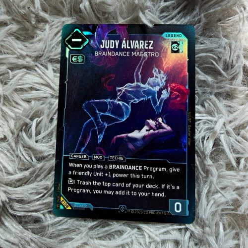Cyberpunk tcg netrunner judy - ,