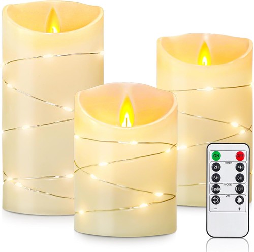 Led kerzen mit timer - kerzen,