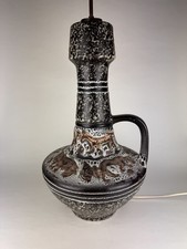 Deutsche Keramik Stehlampe