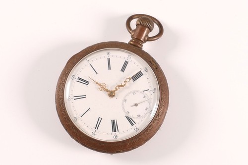 Taschenuhr kupferfarben diana - taschenuhr,