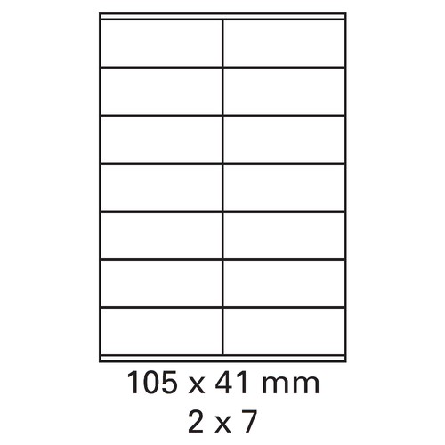 000 bogen etiketten - 2.000,