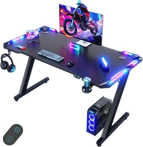 Led computertisch gaming tisch - computertisch,