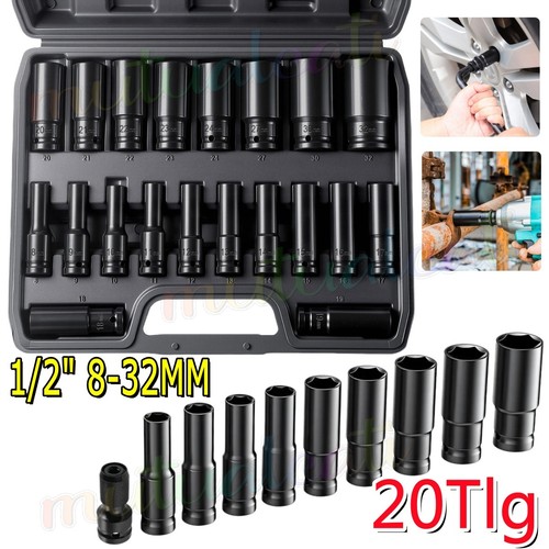 20tlg 32mm nuss kasten - 1/2",