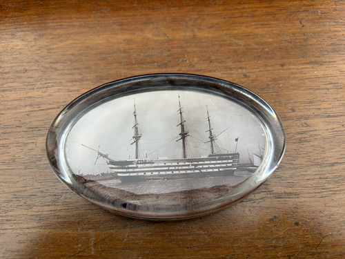 Antiker hms victory - hms, glas