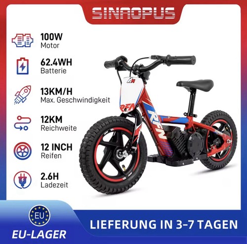 Zoll elektro dirtbike - 12-zoll, elektro-dirtbike