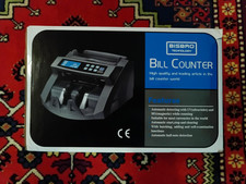 Geldzählmaschine - BISBRO - Auch zur "Falschgeld"-Erkennung - unbenutzt!
