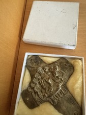 Kommunionkreuz - Messing -