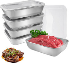 Vorratsdosen Edelstahl 5st