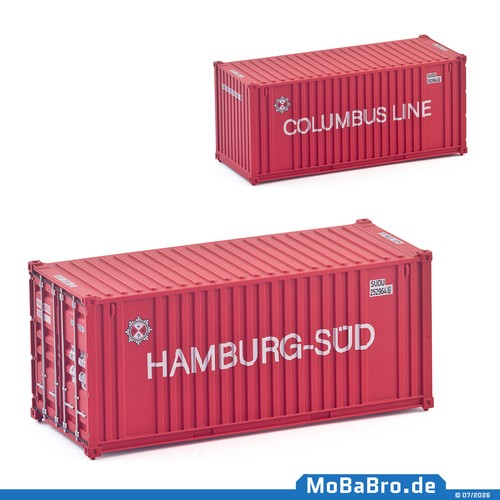 Roter 20ft übersee container - roter,