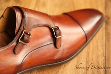 Magnanni hellbraune Leder