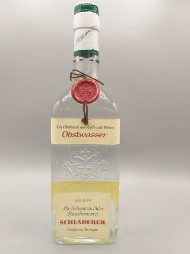Schladerer obstwasser - obstwasser, 38%