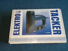 Elektrotacker Top Craft Elektro-Tacker Heftgerät Tacker Klammergerät Hefter Aldi