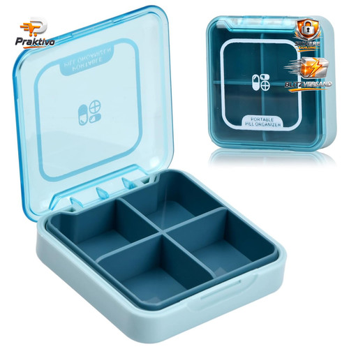 Pillendose klein tragbare - pillendose,