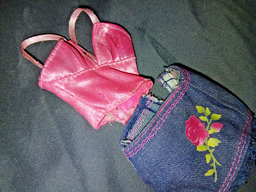 Barbie disco outfit jeans rock - disco,