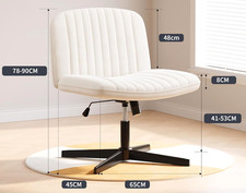 Bürostuhl ohne Armlehnen