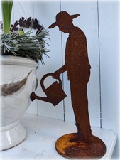 Edelrost Gärtner mit