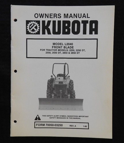 Original kubota 2250 2550 - original,