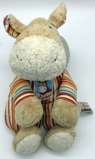 Sigikid Plüsch Pferd Pony Juppy Jappy Jump Streifen Esel Stofftier ca. 26 cm