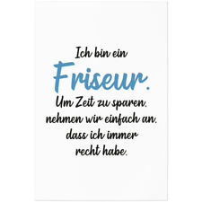 Ich bin Friseur Um Zeit zu