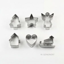 6 Ausstechformen Set