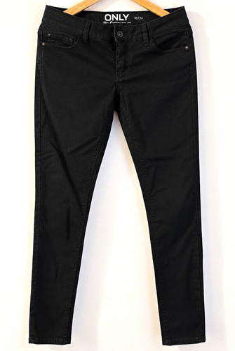 Only schwarze skinny push - only,