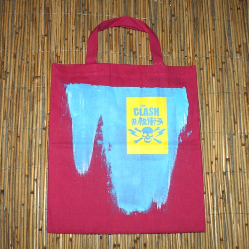 Stofftasche skull stoffbeutel - skull,