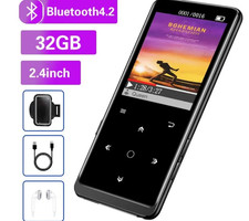 MIBAO 16GB MP3 Player Bluetooth Musik FM Radio Sound Recorder Lautsprecher Zubehör
