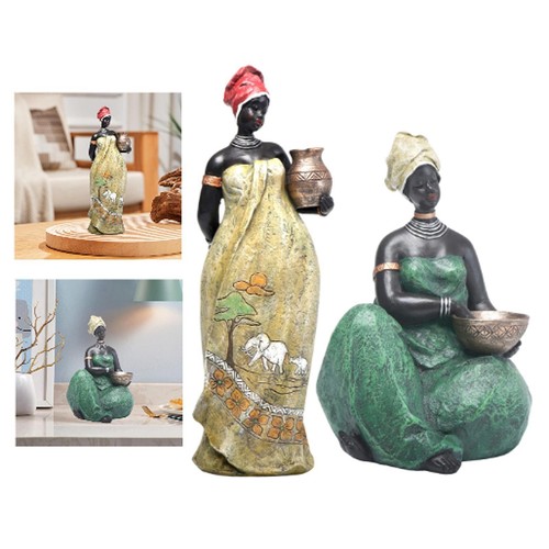 Afrikanische frauen statue - frauen,