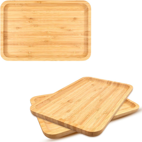 Holztablett rechteckig 30x20cm